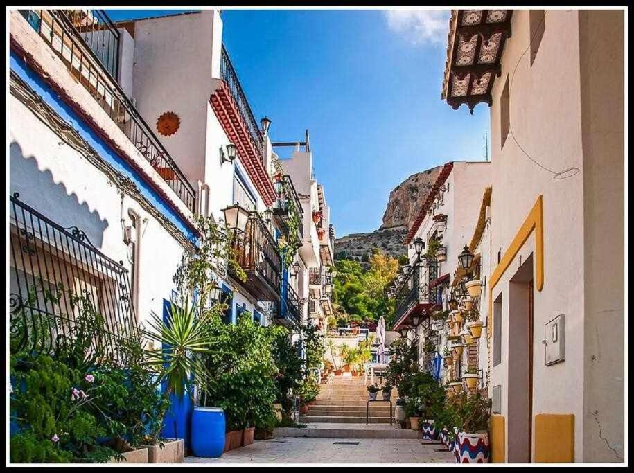 Flamenco, Apartamento Exclusivo De Dos Habitaciones En El Pleno Del Casco Antiguo, Alicante, Playa, Centro Historico, Rambla Eksteriør billede